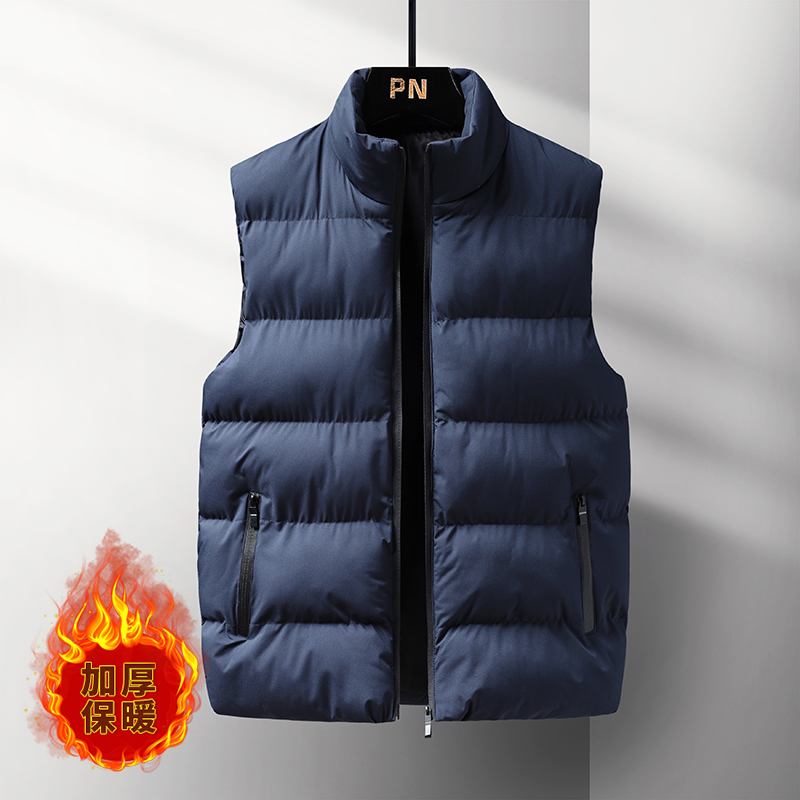 Padded Vest Gilet - Мужской зимний утепленный жилет с высоким
