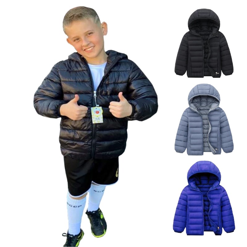 Winter Clothing Boys - Легкие пуховики с капюшоном, детские пальто