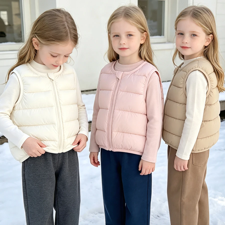 Padded Vest Gilet - Легкий утепленный жилет для малышей с