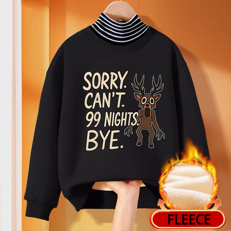 Winter Clothing Boys - 99-Ночь в лесу, детский свитшот с