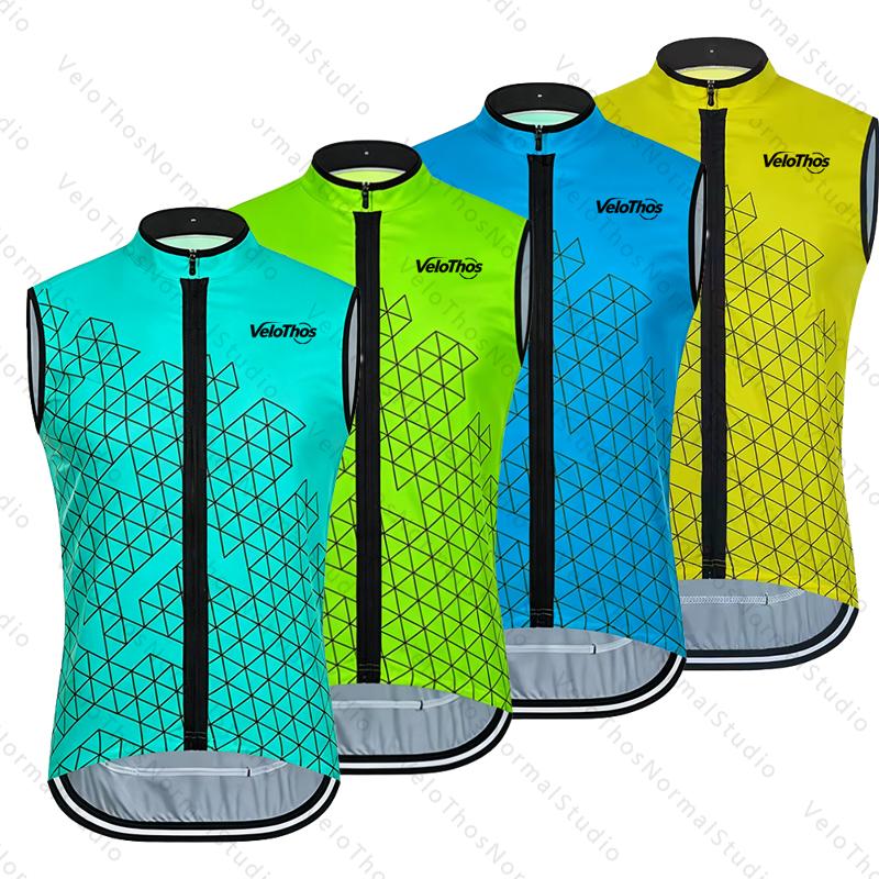 Padded Vest Gilet - Мужской велосипедный жилет VeloThos без рукавов,