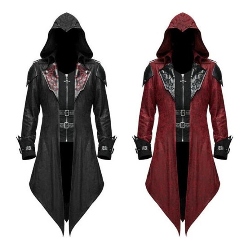 Jacket Winter Clothing - Новая мужская куртка в средневековом стиле