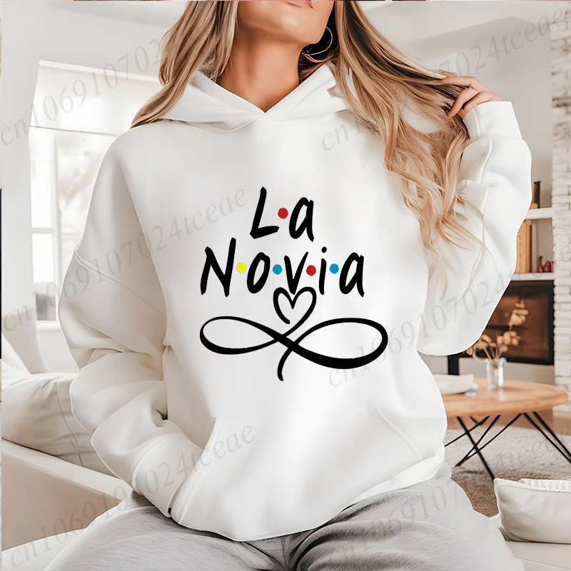 Winter Clothing In Spanish - La Novia толстовка с рисунком для