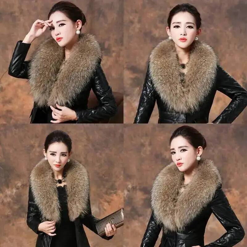 Воротник из натурального меха  – обзор и цена Jacket Winter Clothing