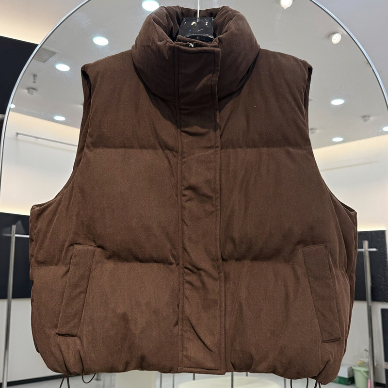 Женский пуховик-жилет с высоки – обзор и цена Padded Vest Gilet