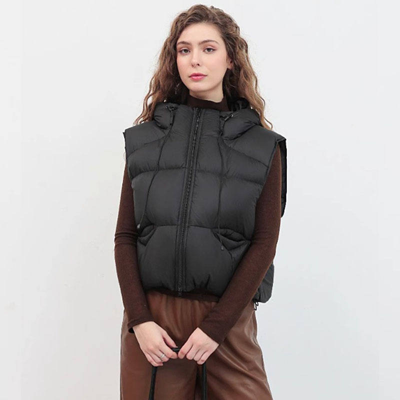 Женский утепленный жилет с кап – обзор и цена Padded Vest Gilet