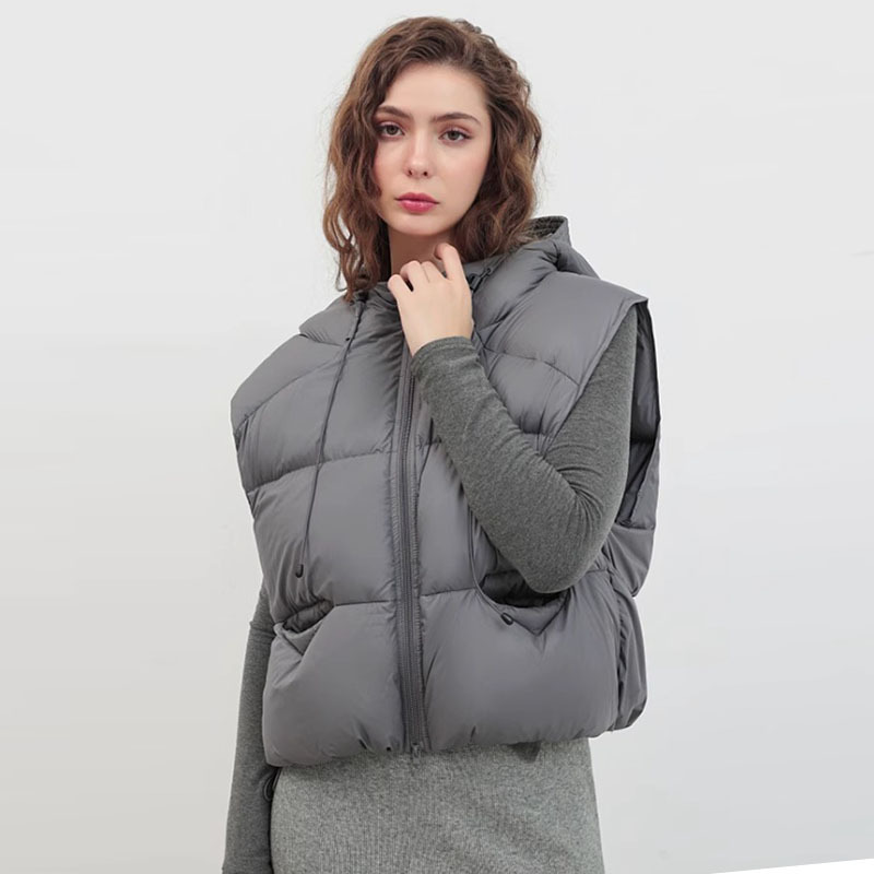 Женский утепленный жилет с кап – обзор и цена Padded Vest Gilet