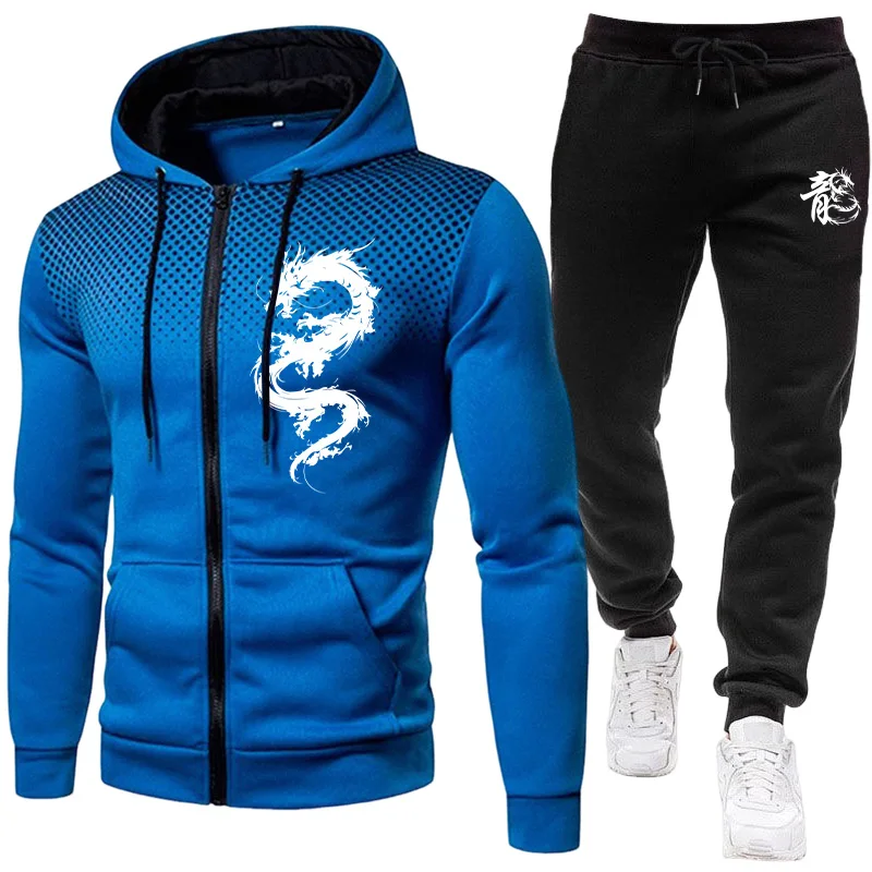 Мужской модный комплект с прин – обзор и цена Winter Clothing Men
