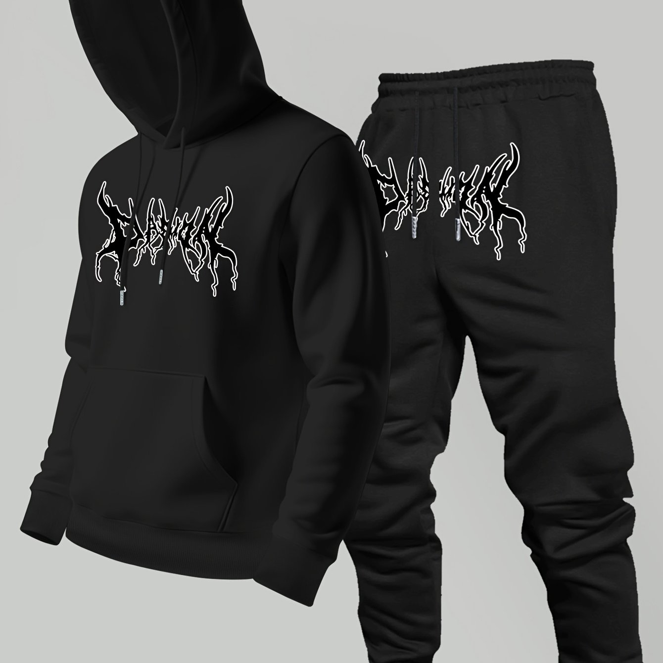 Модный брендовый худи с принто – обзор и цена Winter Clothing Men
