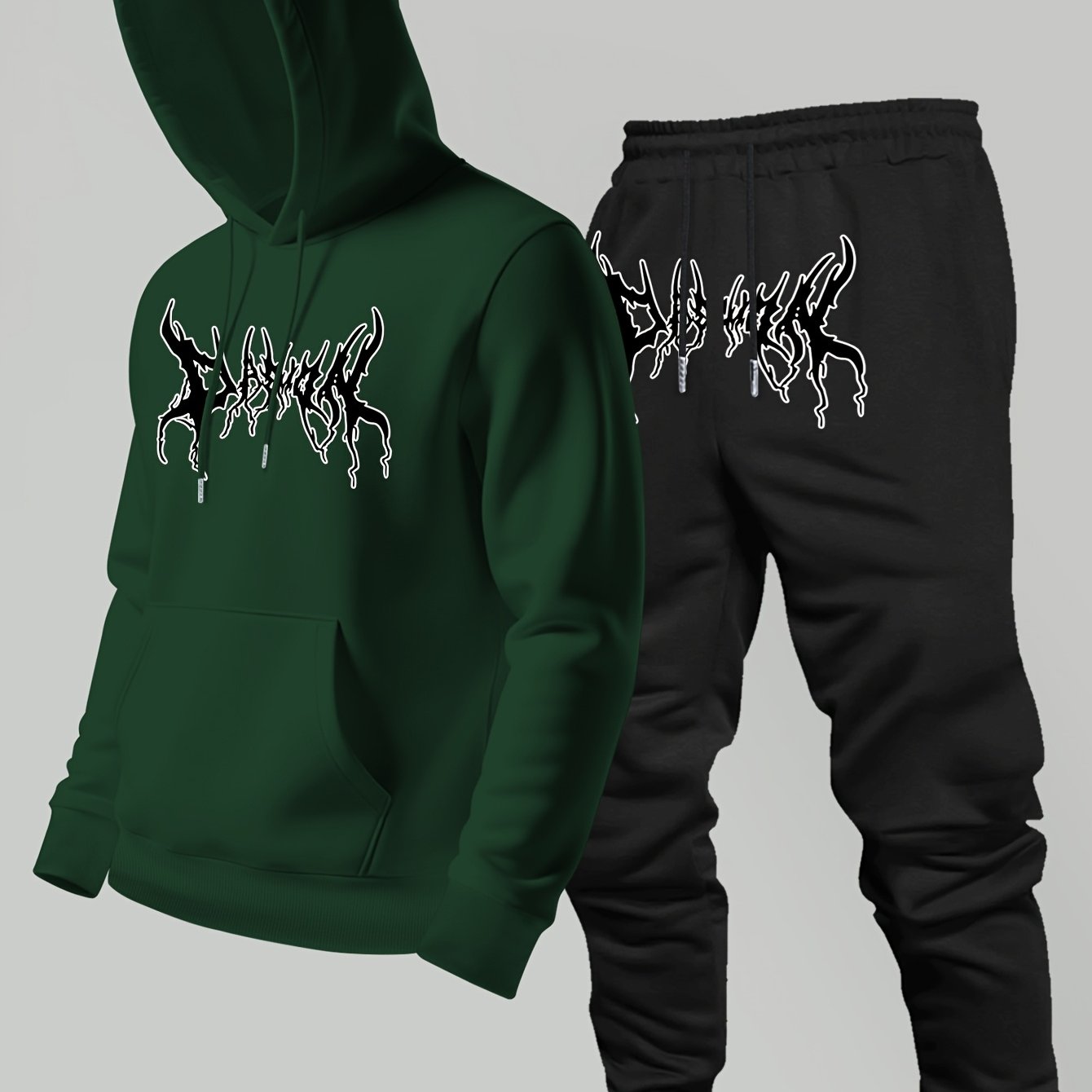 Модный брендовый худи с принто – обзор и цена Winter Clothing Men