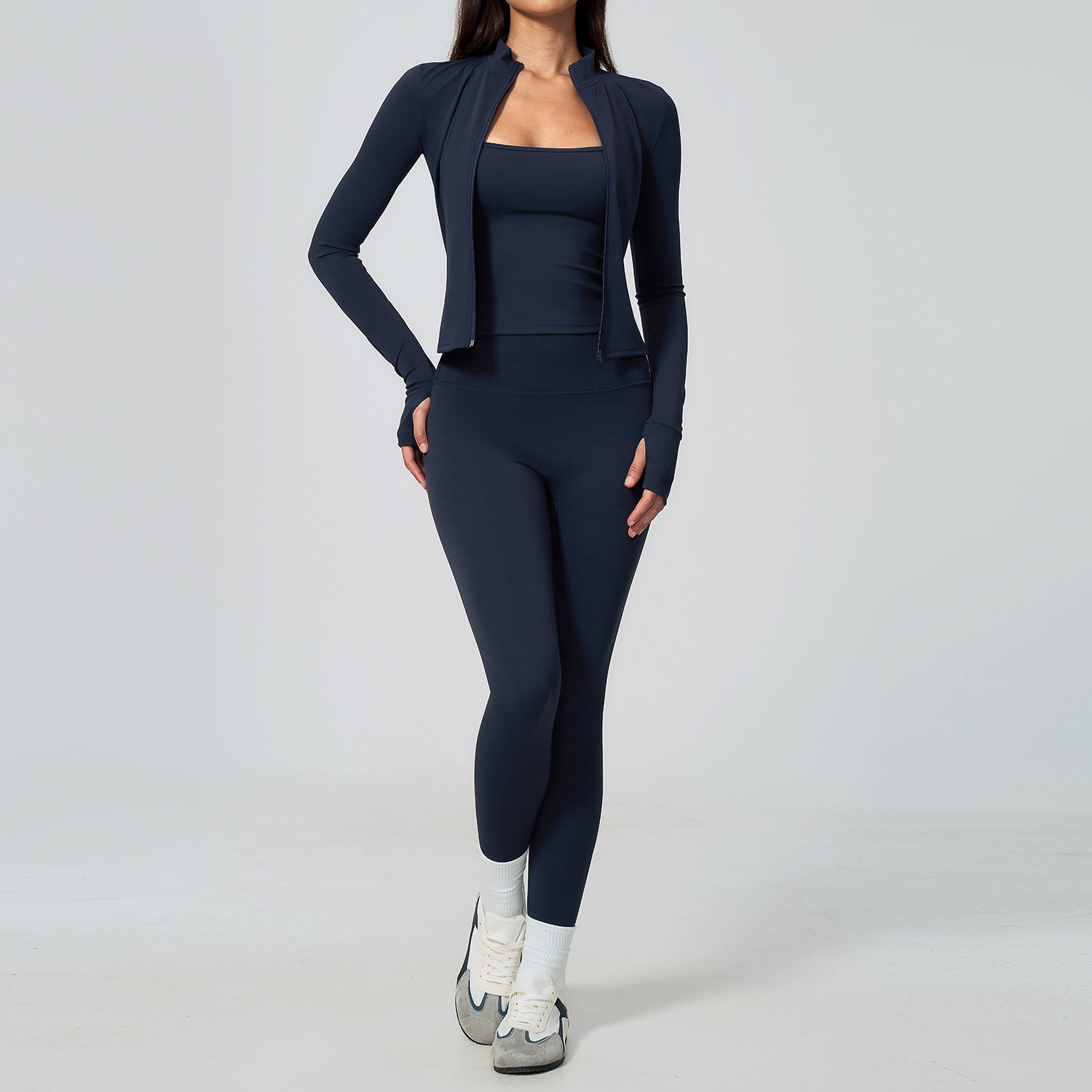Женский комплект для йоги из 3 – обзор и цена Winter Yoga Clothing