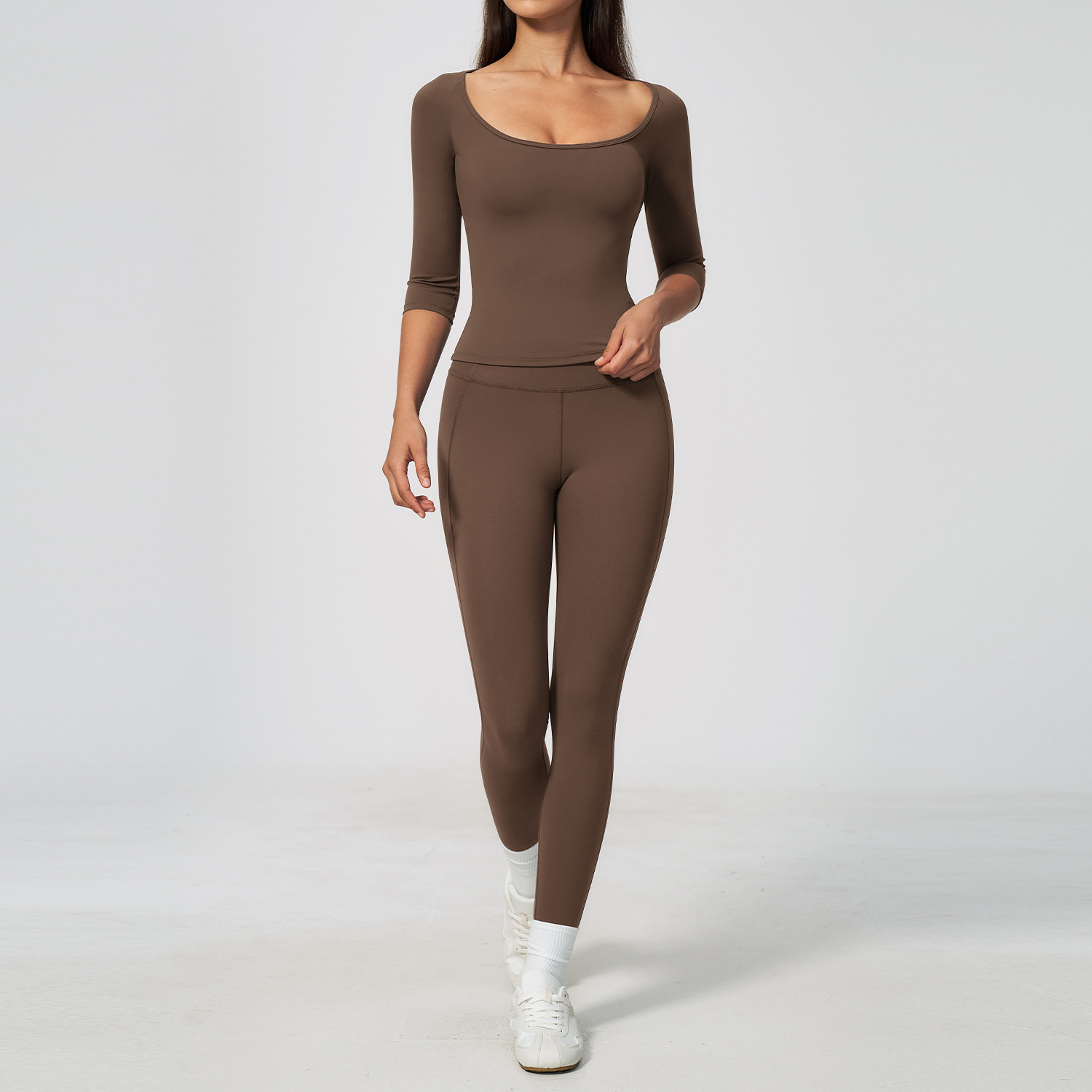 Женский комплект для йоги из 2 – обзор и цена Winter Yoga Clothing